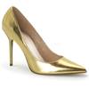 Pleaser - CLASSIQUE20 Pompes talons - Couleur or Product image